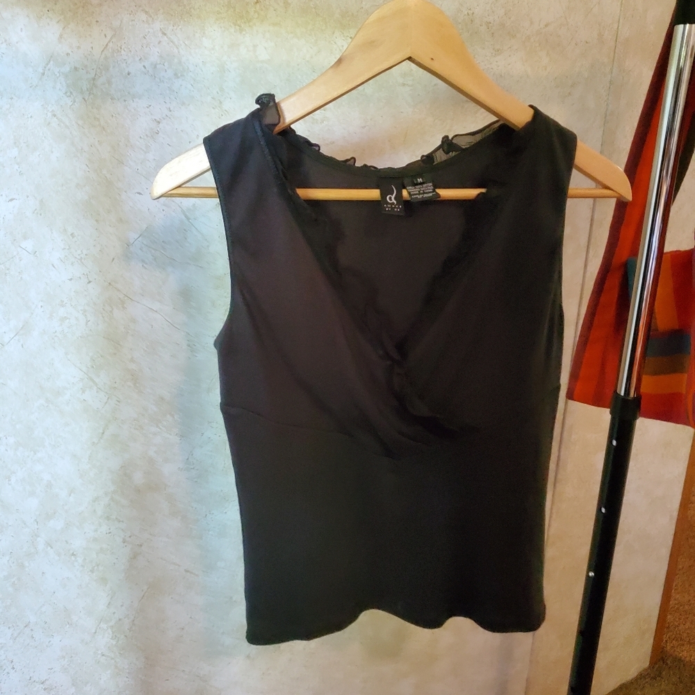 Awake Vintage y2k Ruffle Tank Top
